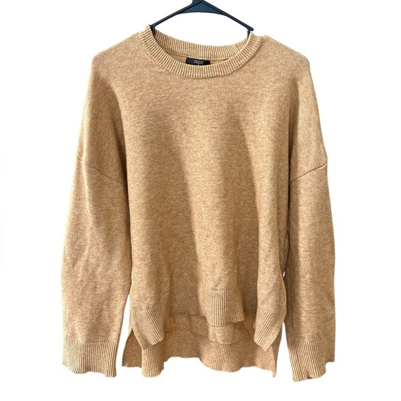Tahari Sweaters - Tahari high-low knit sweater-beige- size XL